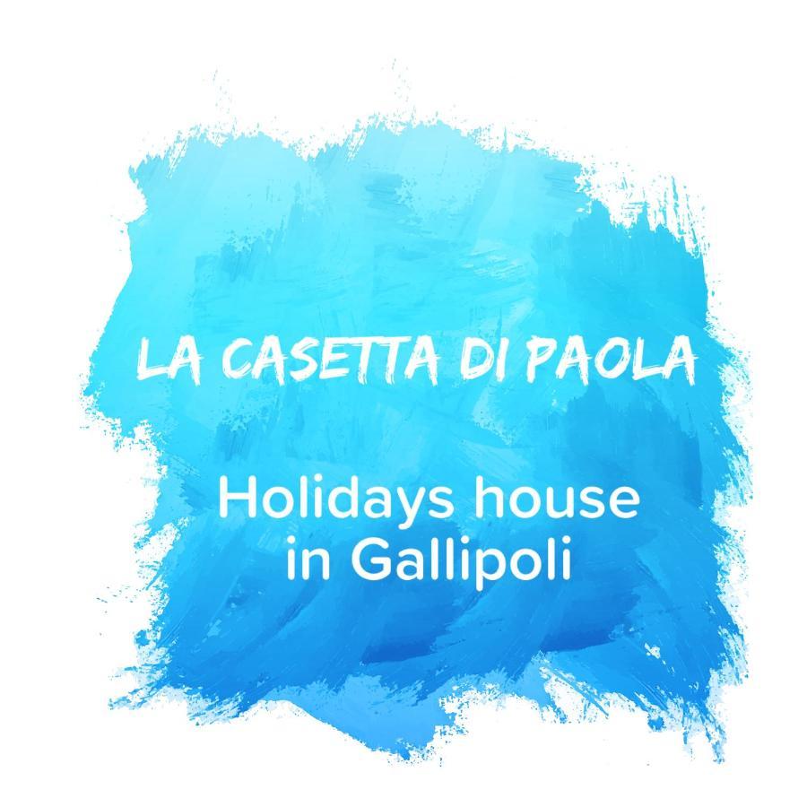 La Casetta Di Paola Gallipoli Eksteriør bilde